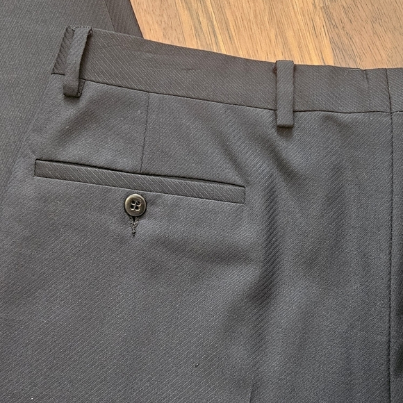 ZANELLA mens uncommon wv wool fleece  pants SIZE 36x32 COLOR BLACK  CP22 - Picture 12 of 16